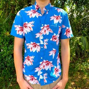 GOODFELLOW &CO Floral Causal Button Down